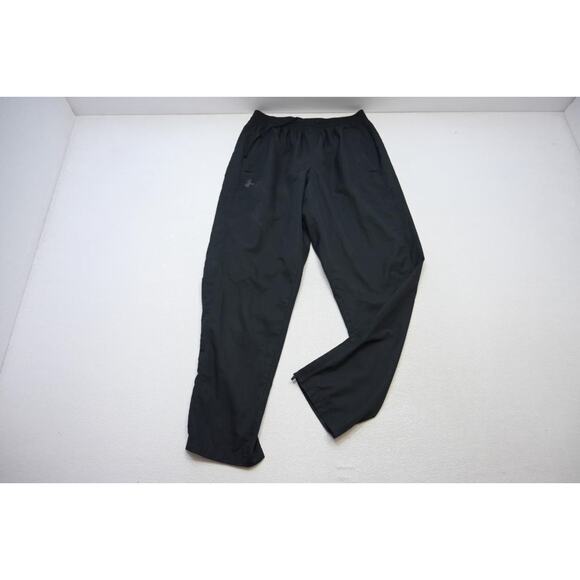 Under Armour Track Pants HeatGear Loose Athletic Lined With Pockets Mens Large - Picture 1 of 8